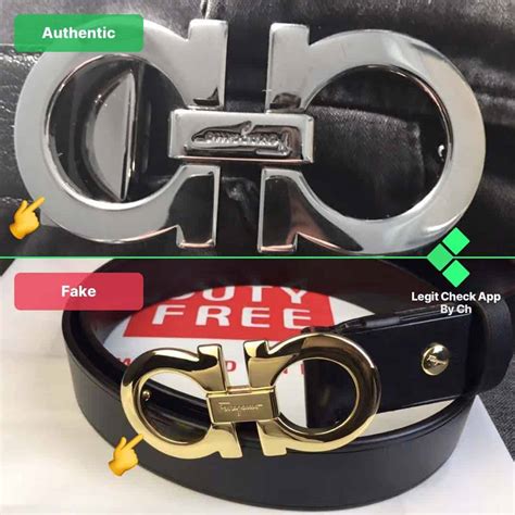 replica ferragamo belt vs real|real ferragamo belt.